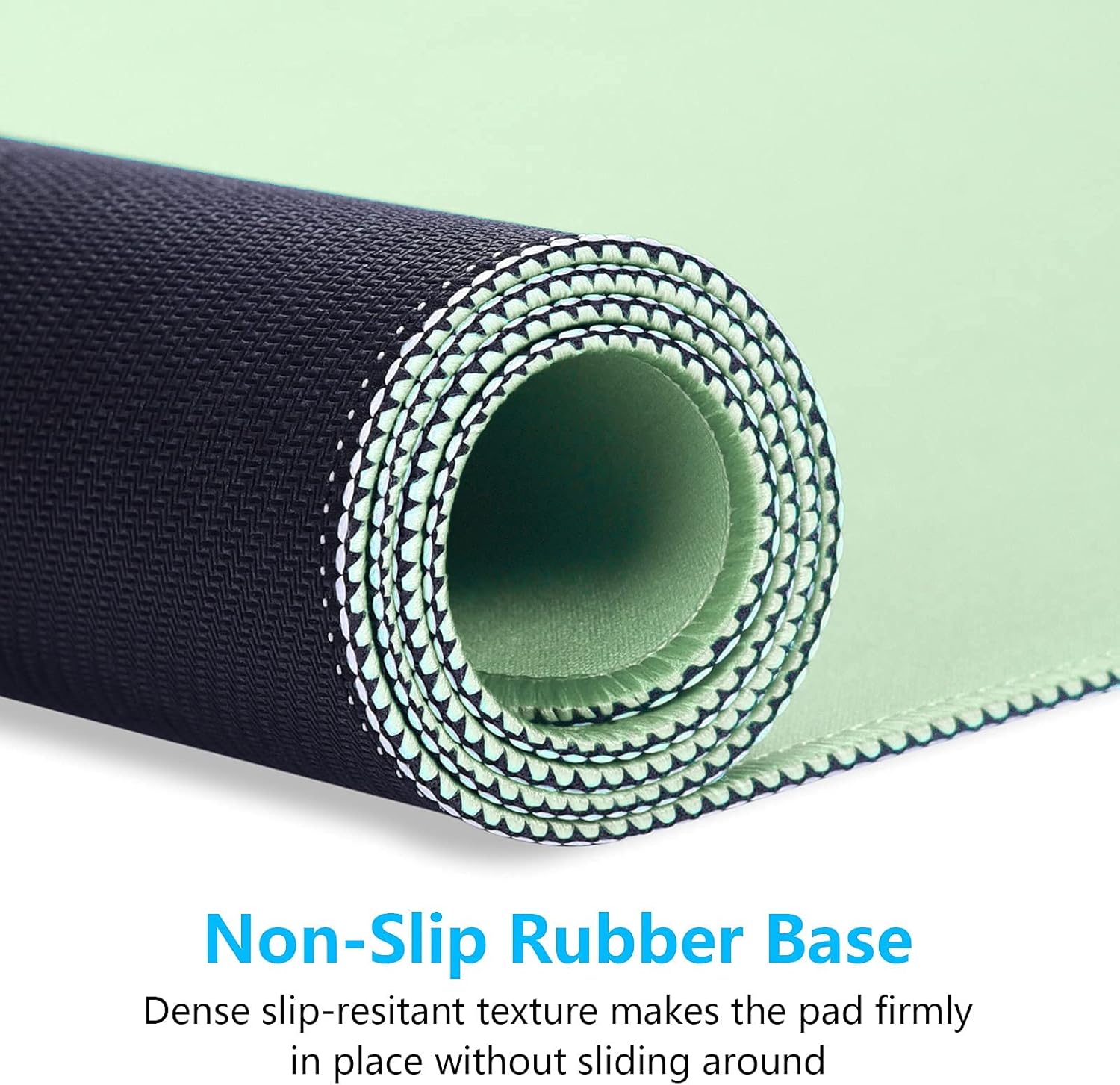 Lake Green Keyboard and Mouse Wrist Rest Set & Extended Mouse Pad