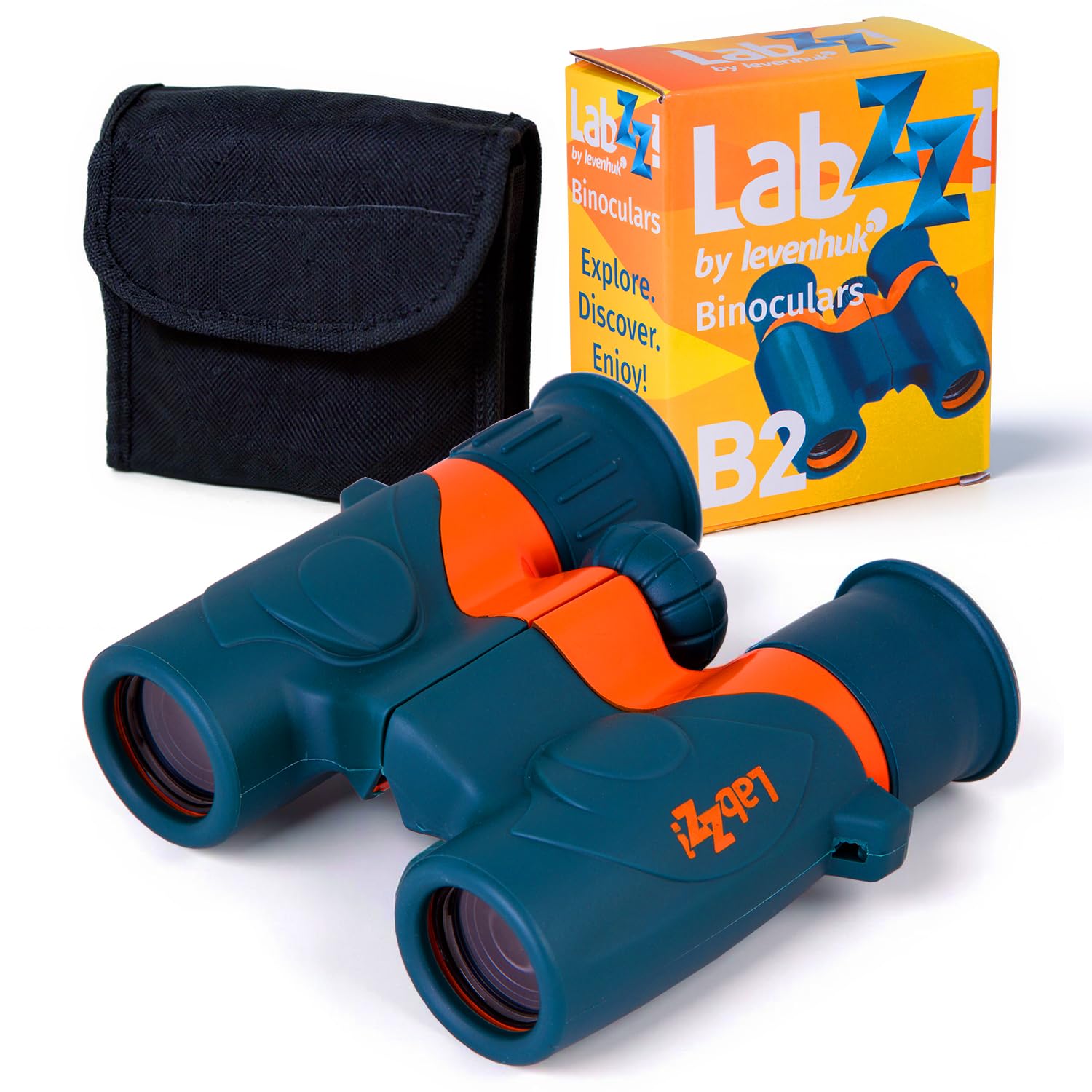 Levenhuk LabZZ B2 6x21 – Binocolo Compatto per Bambini dai 3 ai 7 Anni – Regalo Giocattolo Perfetto – Leggero e Ideale per Birdwatching Campeggio Escursioni Safari e Giochi all’Aperto