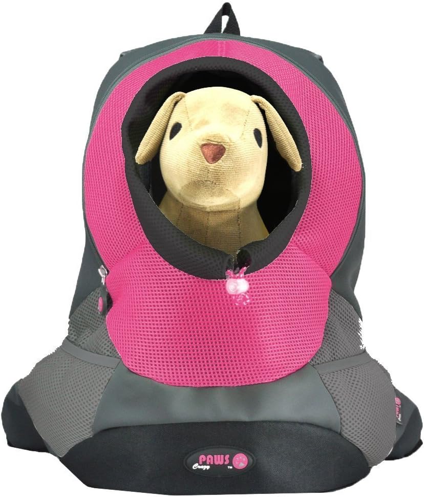 Crazy Paws Small Pink Backpack