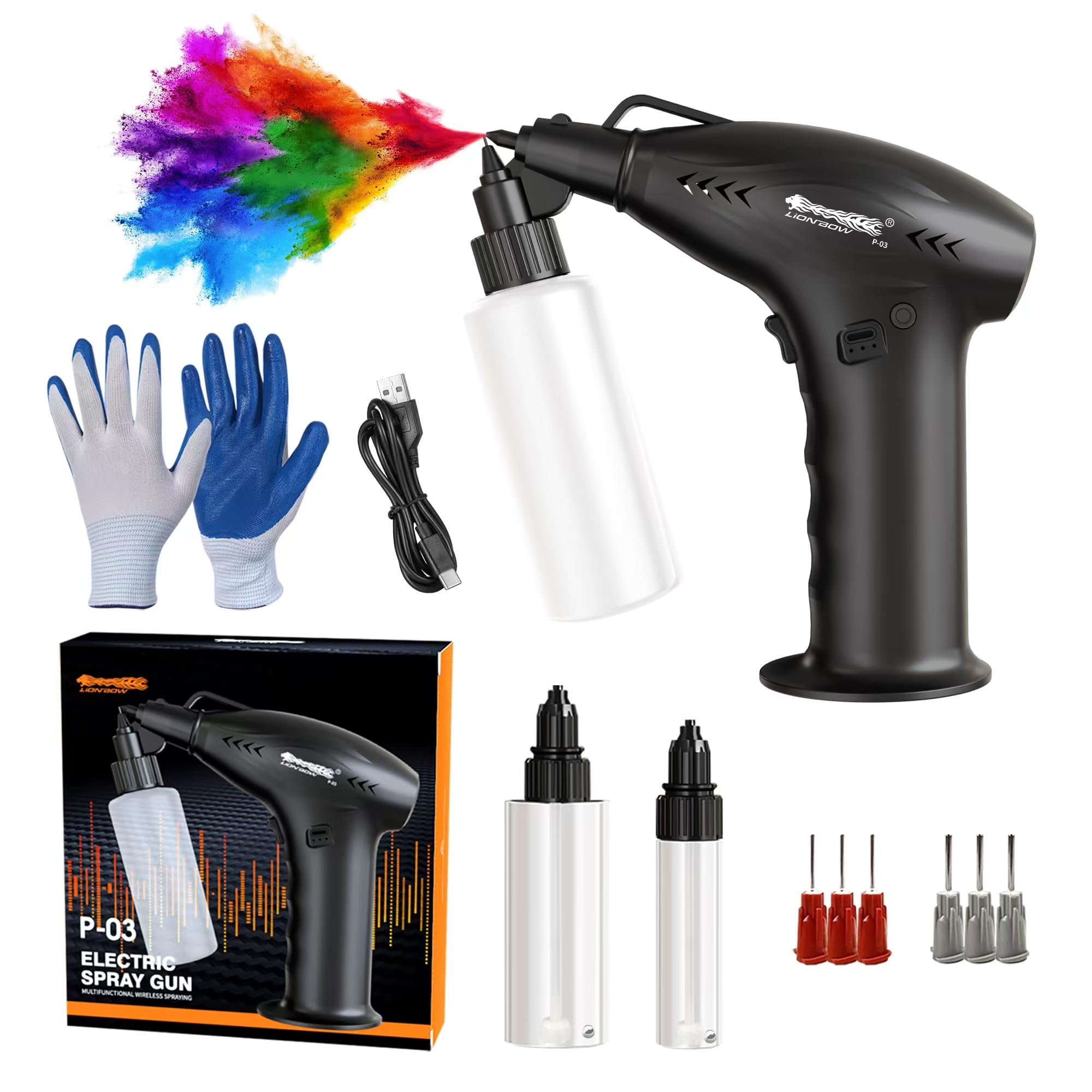 Lionbow Electric Paint Sprayer Gun Handheld