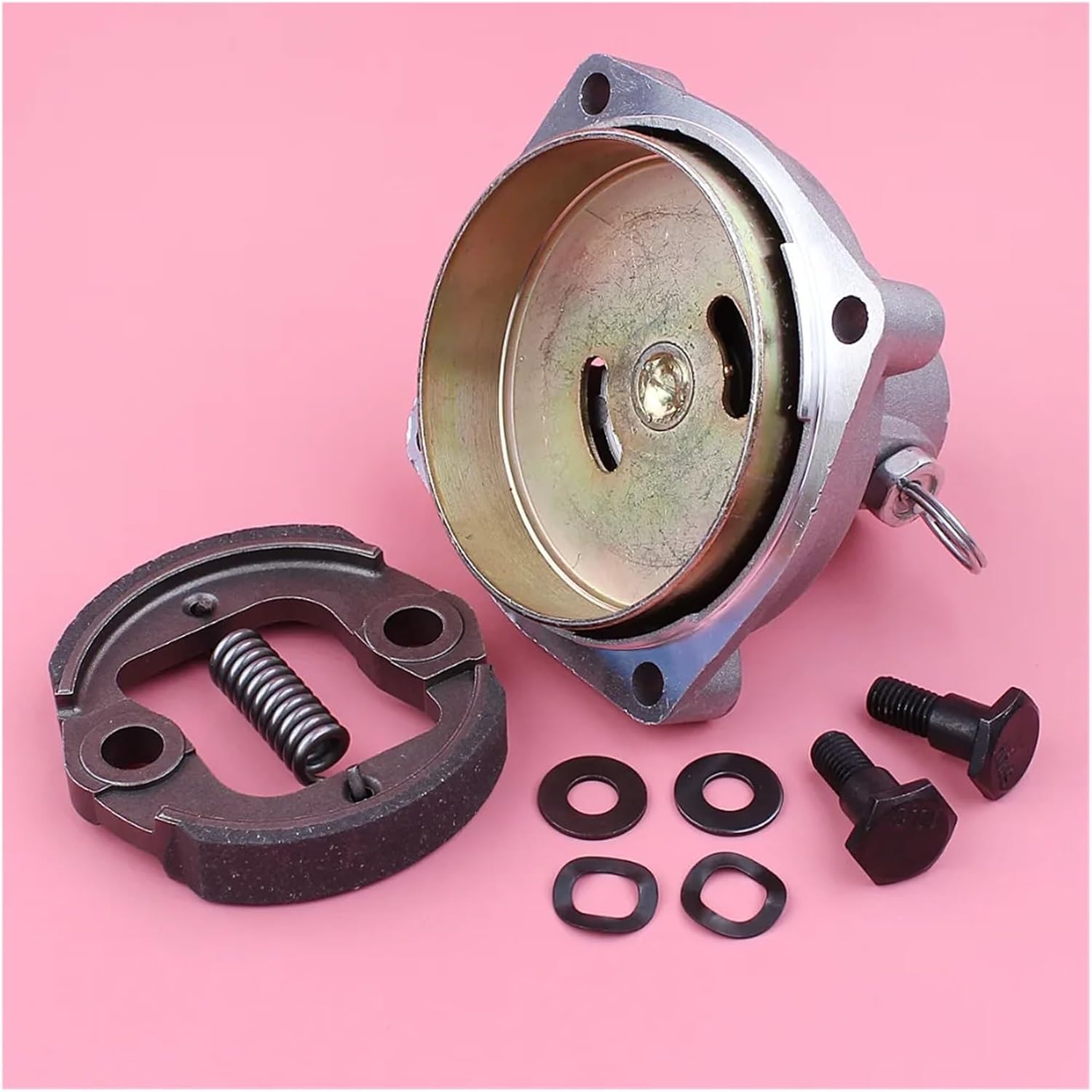 Clutch Drum Cover Bolt Wave Washer Assembly Kit for GX31 GX35 GX35NT Lawn Mower Engine Motor Spare Part