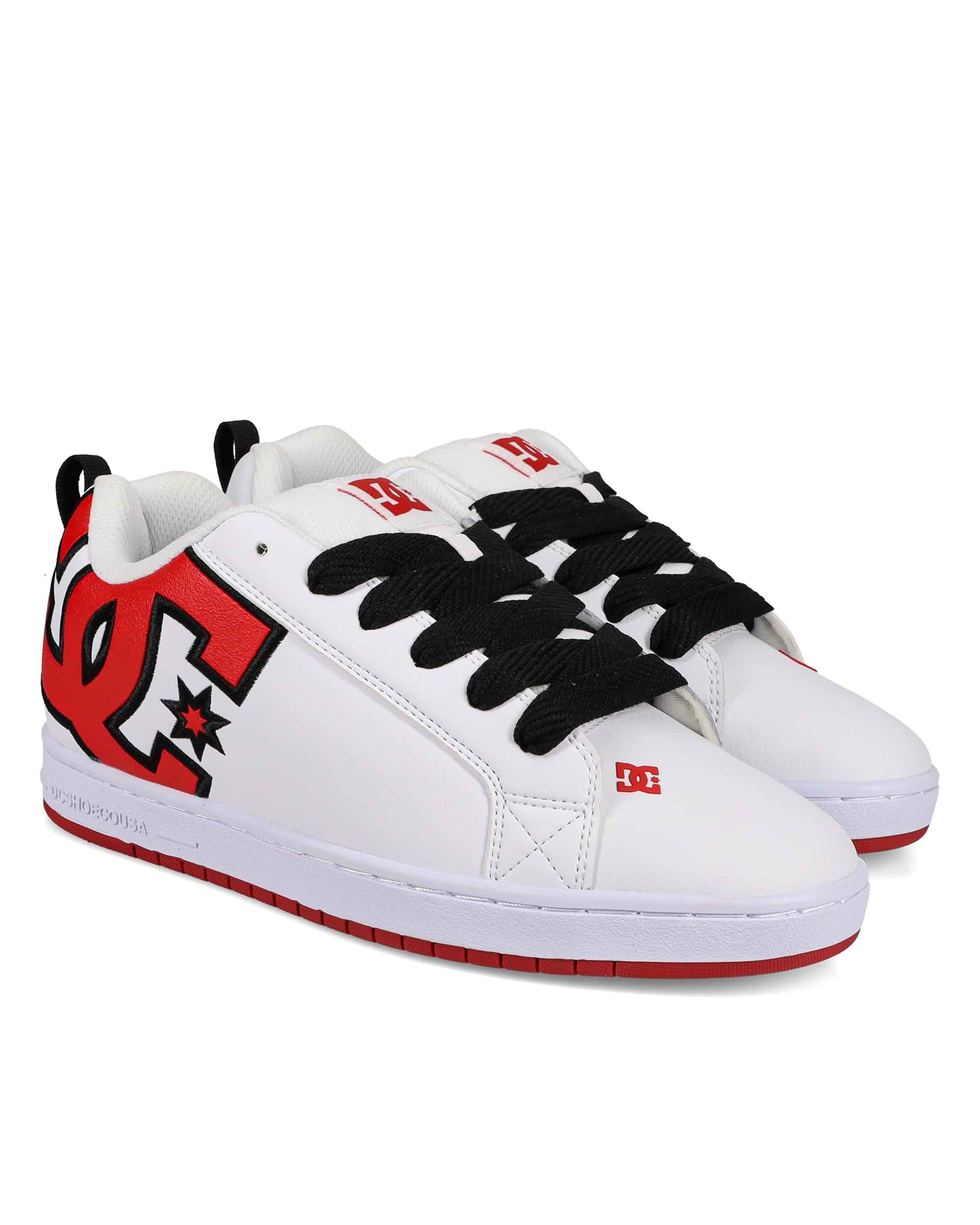 DC Shoes Mens Court Graffik Casual Low Top Skate Shoe Sneaker