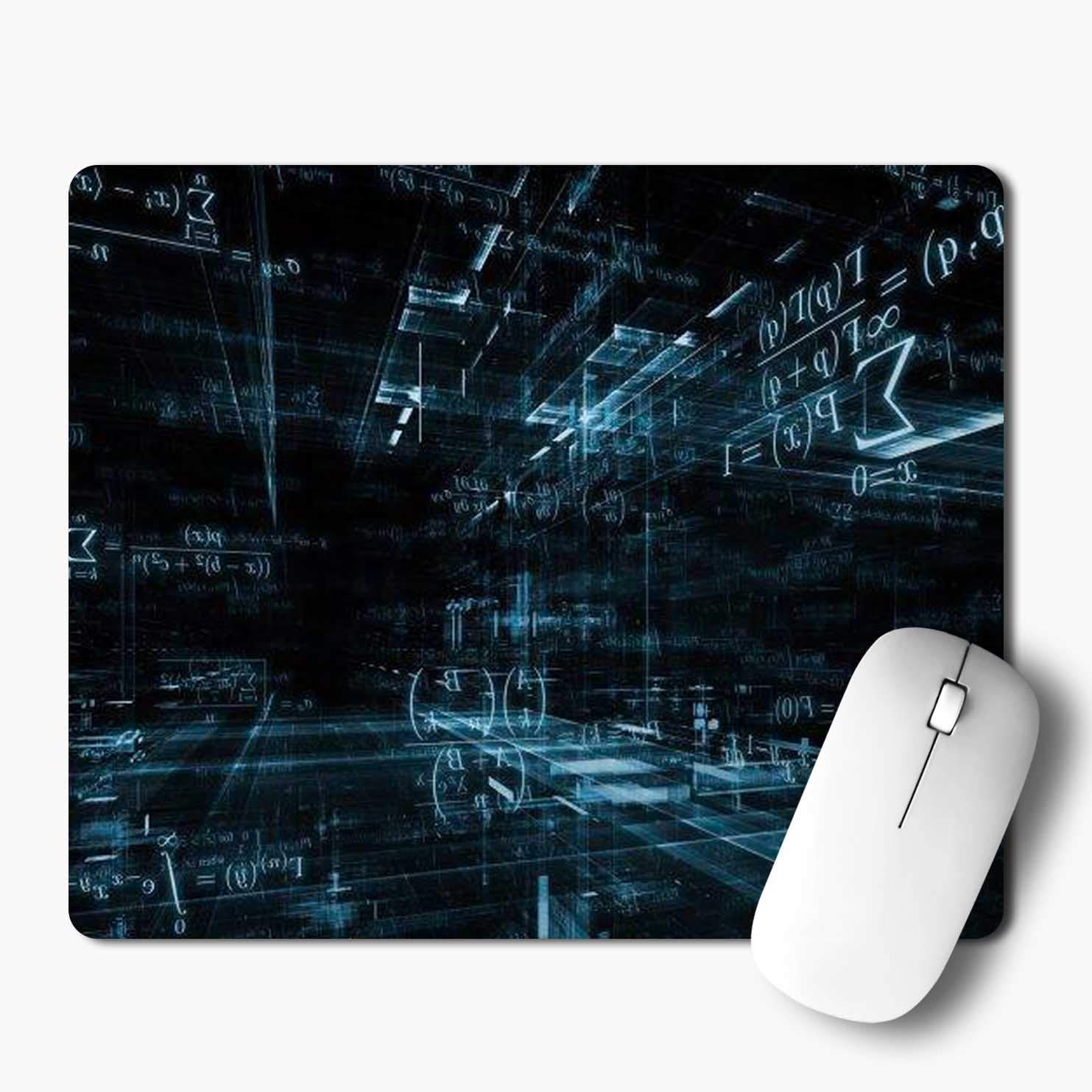 iKraft Coding Be The New Math Printed Mouse Pad- Non-Slip Gaming Rubber Mouse mat for Laptop and Computer