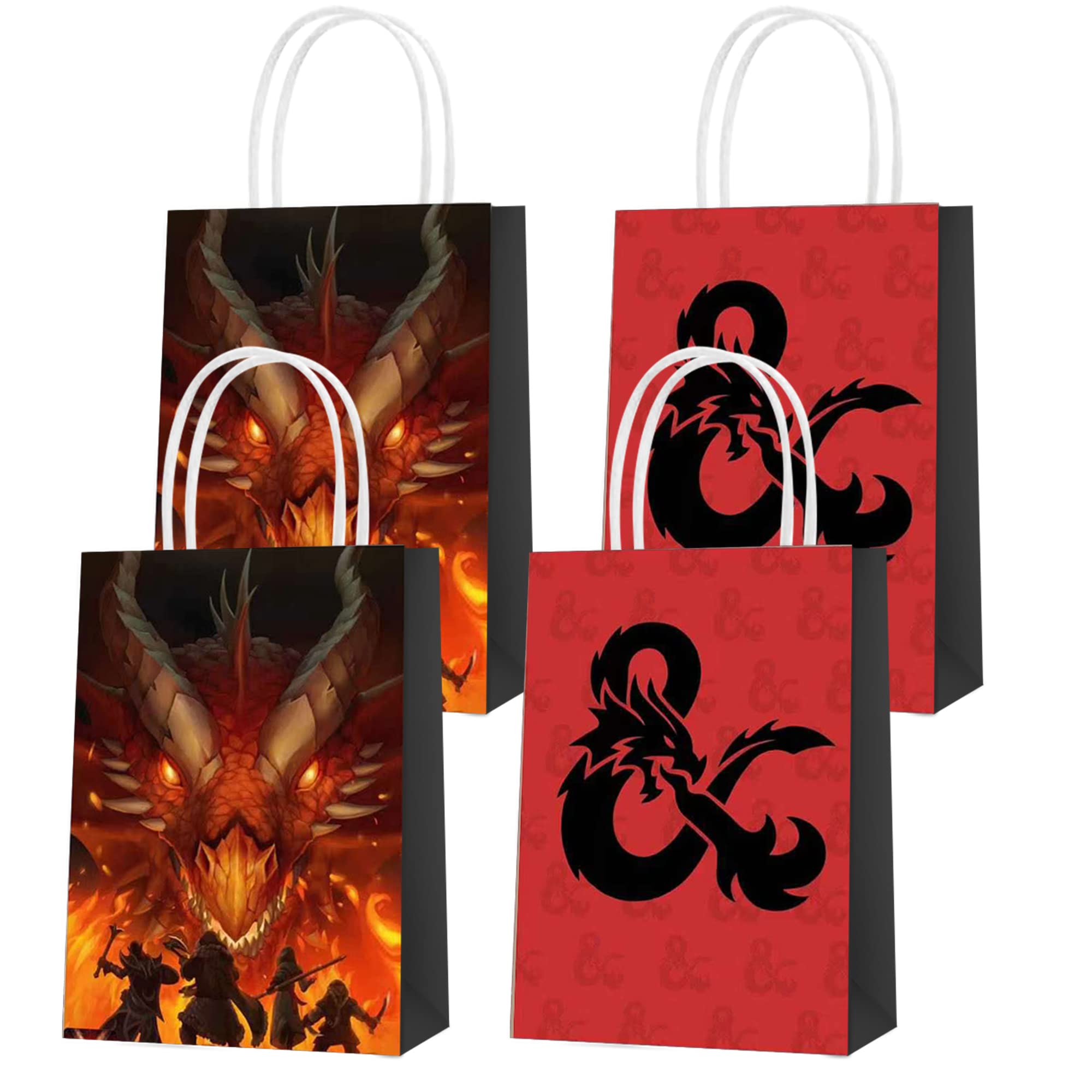 Buy Olyshicai 16pcs Dungeons and Dragons Party Favor Bags, Anime Game