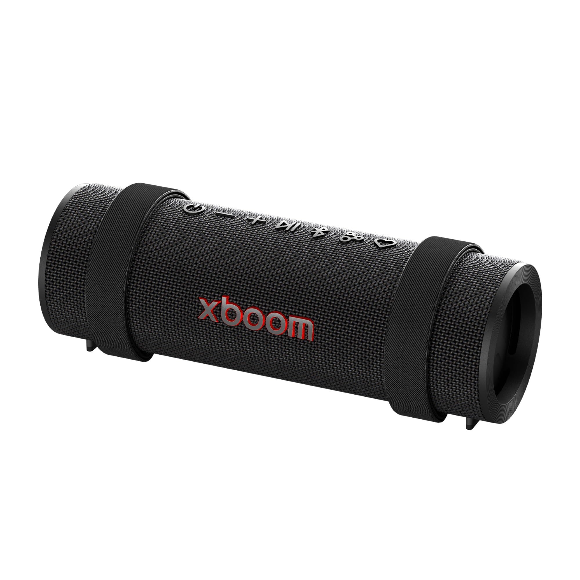 LG xboom Grab by will.i.am, xboom Signature Sound, Portable Bluetooth Speaker, up to 20 Hours of Playback, IP67 Dust and Water Resistant, MIL-STD 810H Durability, Adjustable Carrying Strap-image-6