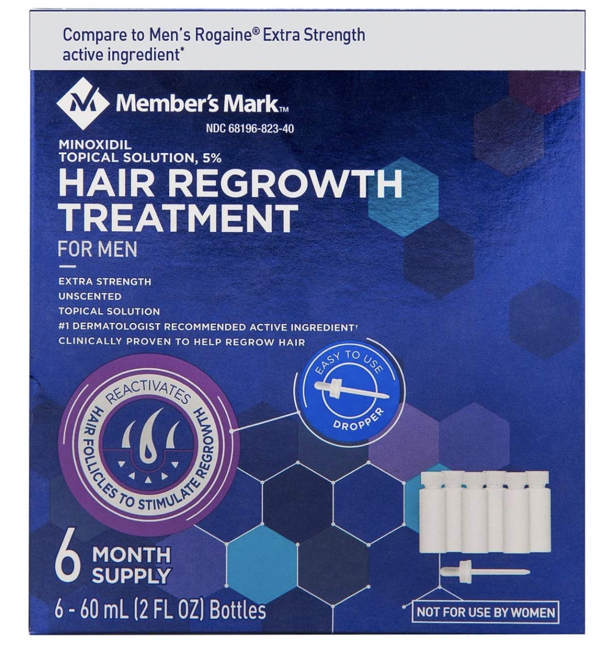 MEMBER´S MARK Minoxidil 5% 6 Months Supply