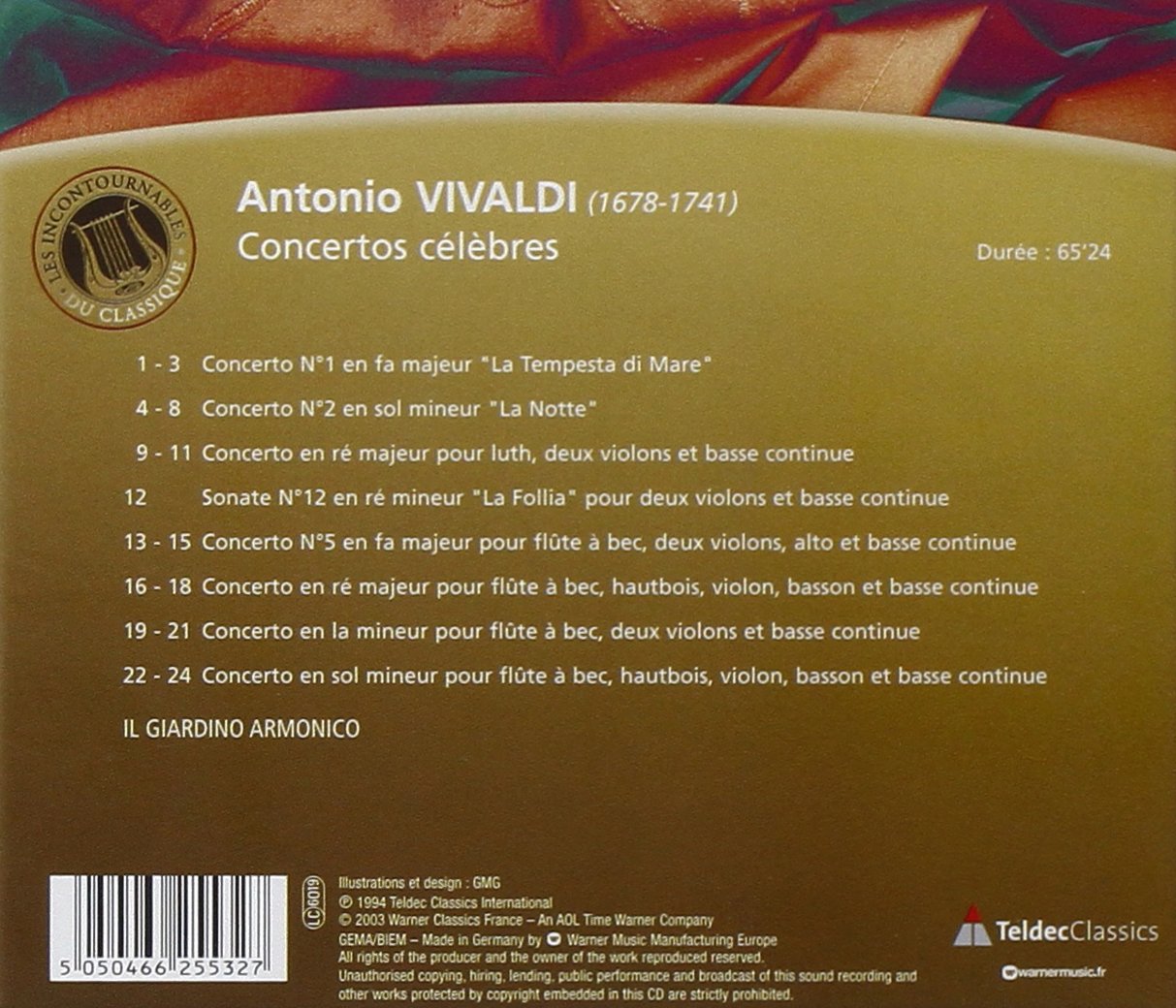 Vivaldi - Concertos célèbres
