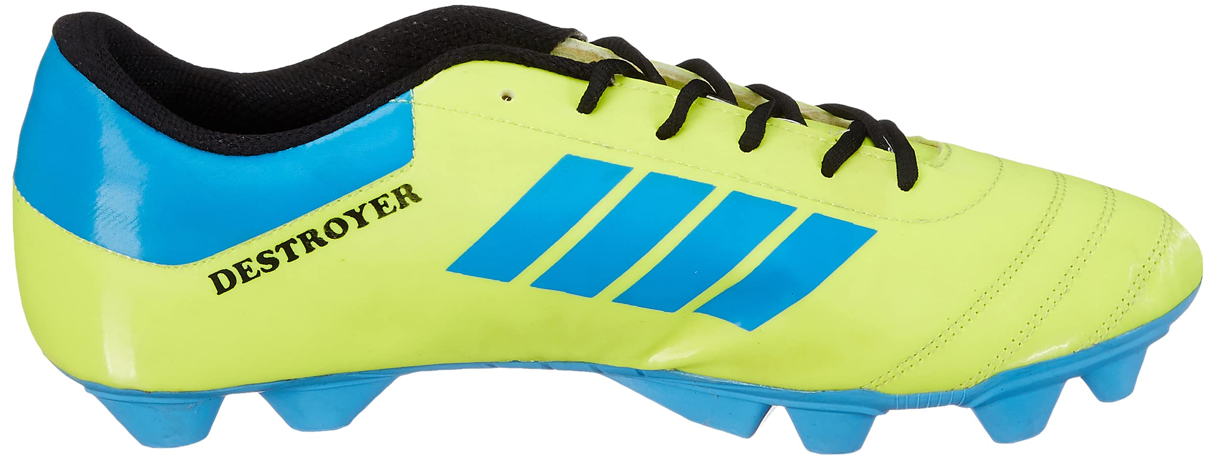 Charged Sports Bag Bouclier Feel Burn Junior Cyan With Gowin Football Shoe Destroyer Cyan Size-8 3