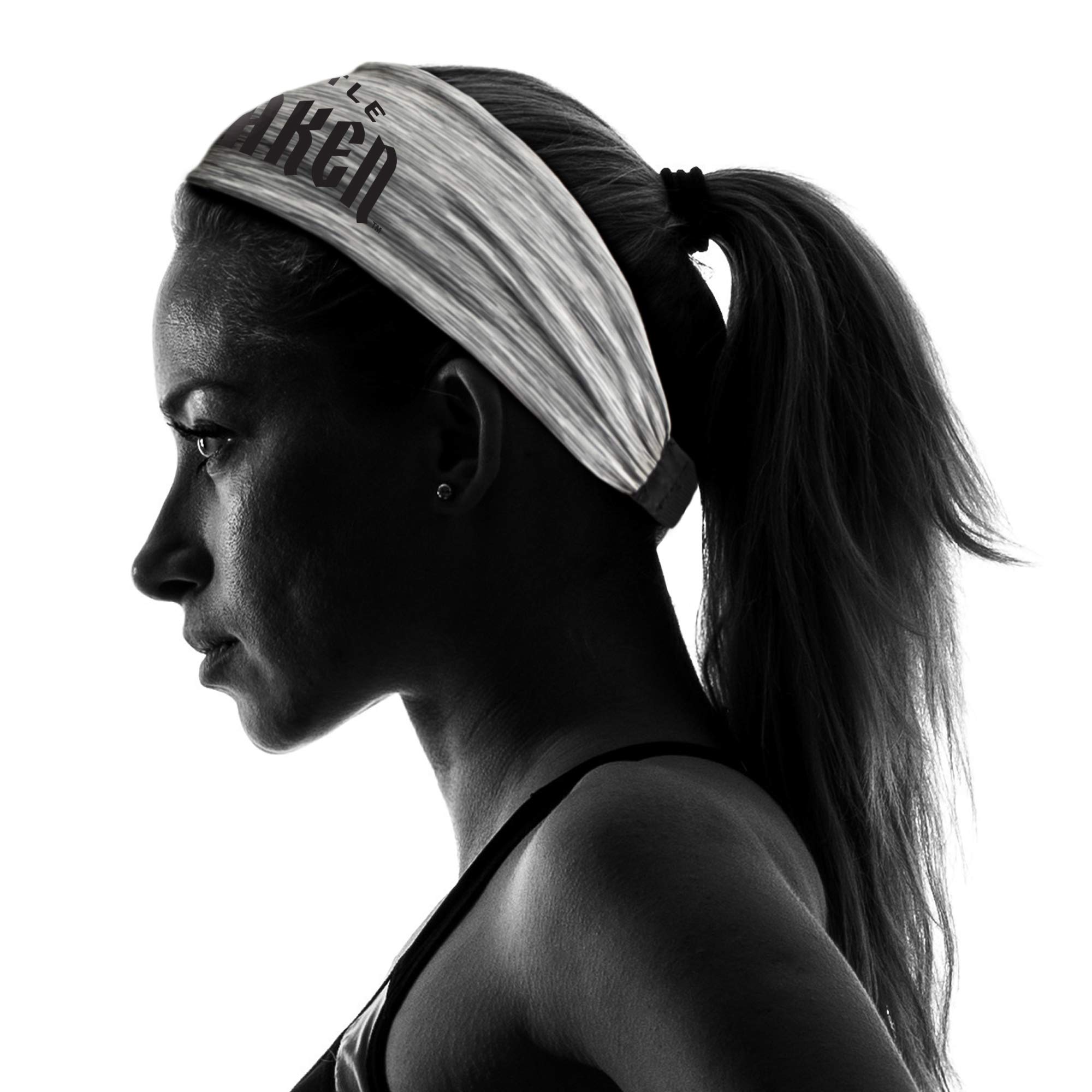 Littlearth Unisex-Adult NHL Seattle Kraken Tigerspace Headband, Grey, One Size