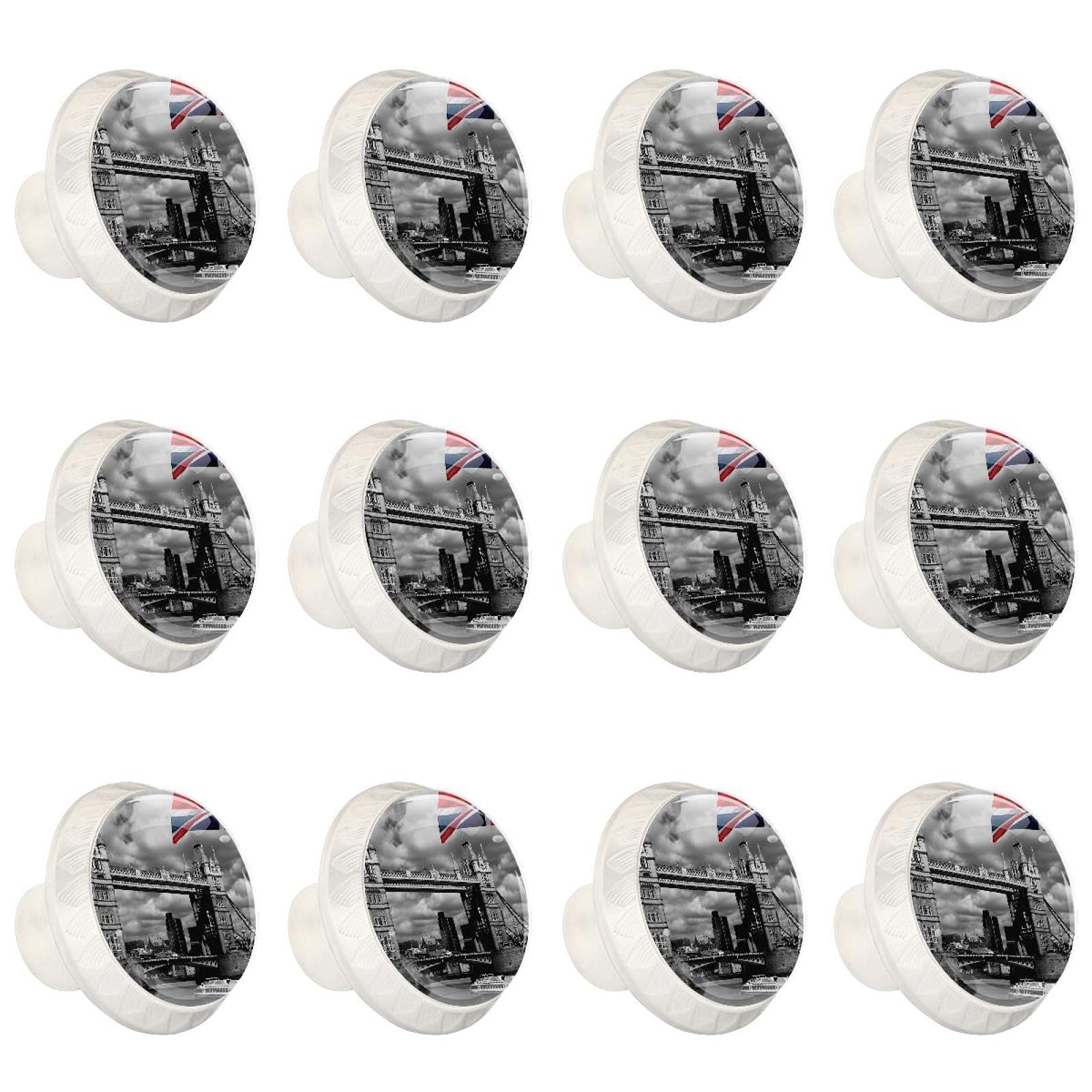 Boutons de meubles ronds Londres 12 pièces pour rénover facilement une commode usée