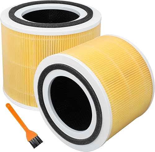 Filtro de repuesto Core 300 para cuidado de mascotas LEVOIT Core 300 Core 300S VortexAir, 3 en 1 HEPA y carbón activado, Core 300-RF-PA, paquete de