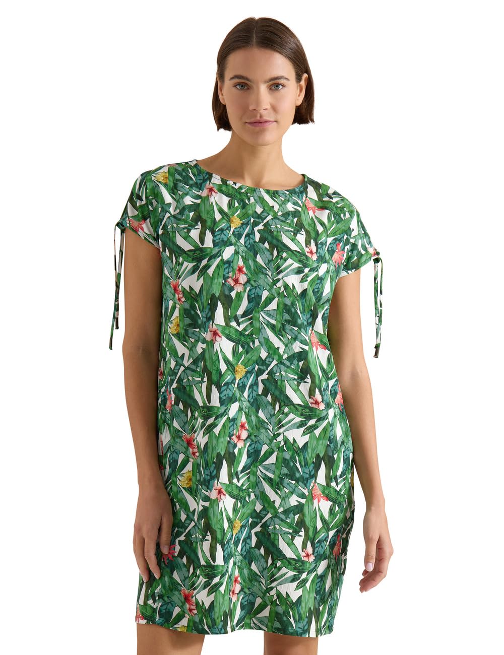 Cecil Knielanges Kleid mit floralem Muster