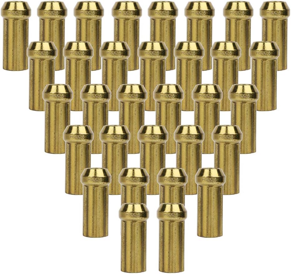 M14X1.5 Wheel Lug Nuts,32pcs 14X1.5 Closed End Gold Lug Nut,2in(50mm) Hex 0.9in(23mm) for Chevrolet,for GMC,for Hummer 1999-2019