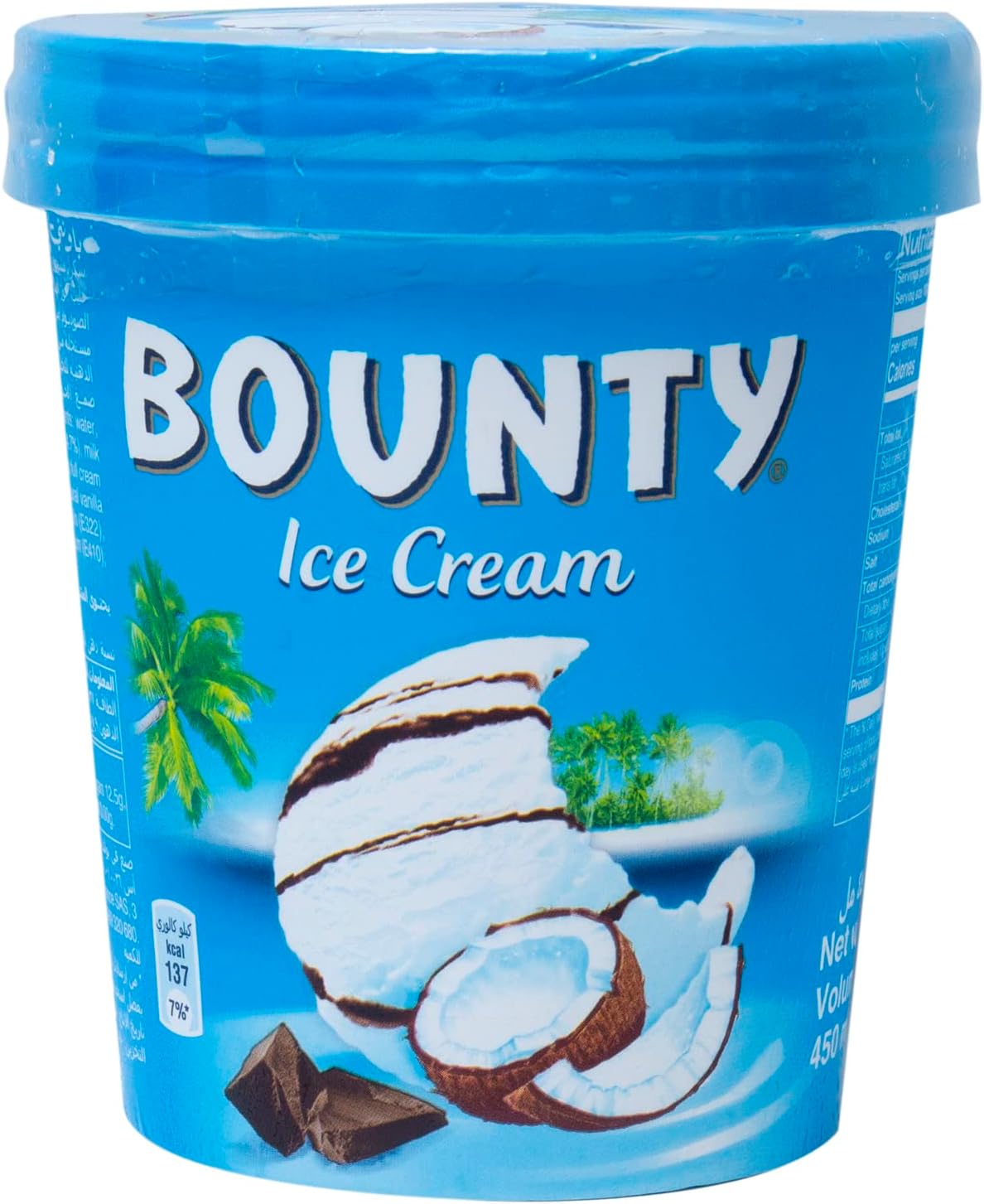 Bounty Ice Cream Coconut, 450 ml