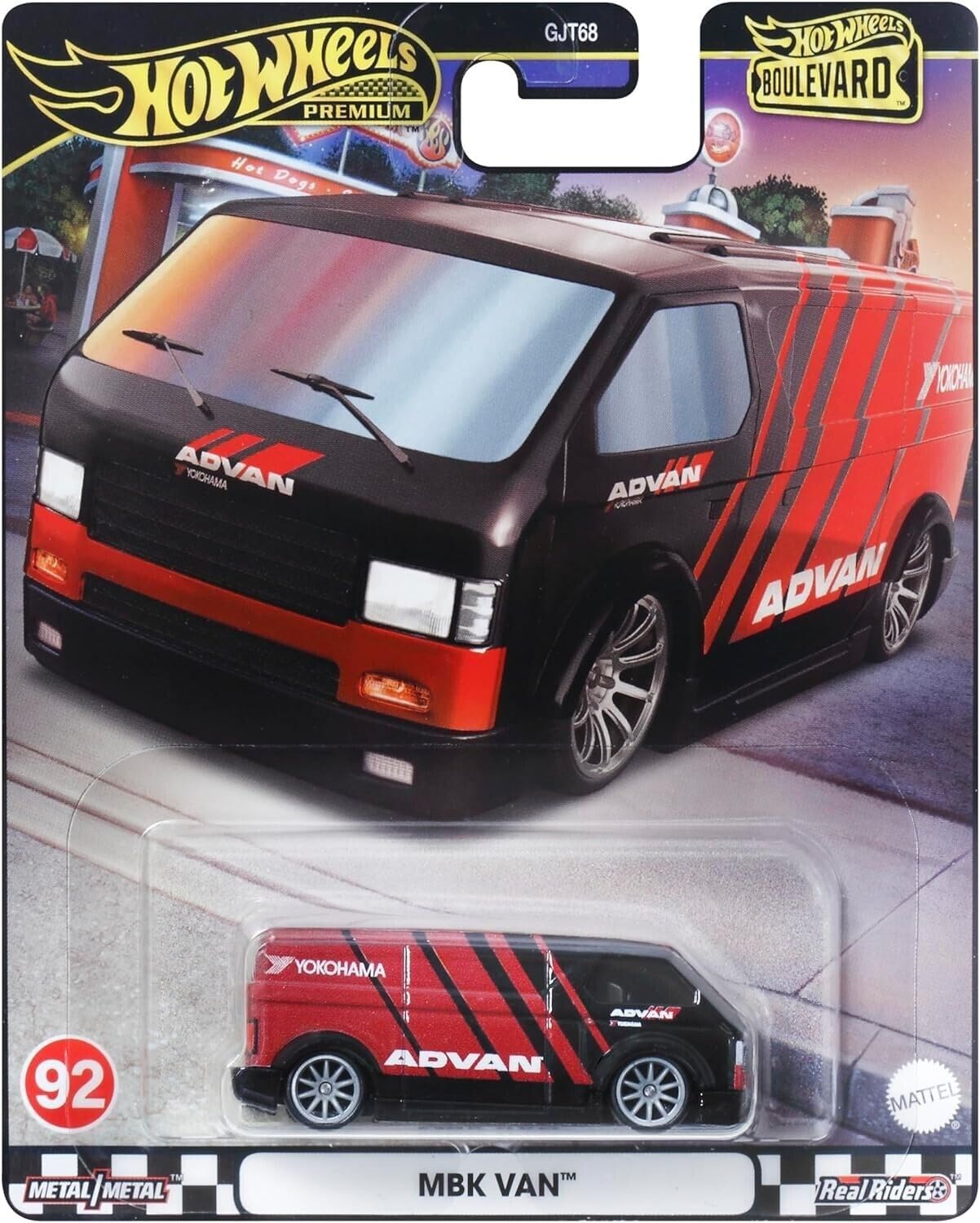 Amazon.com: Matchbox Hot Wheels Premium MBK Van #92, Boulevard