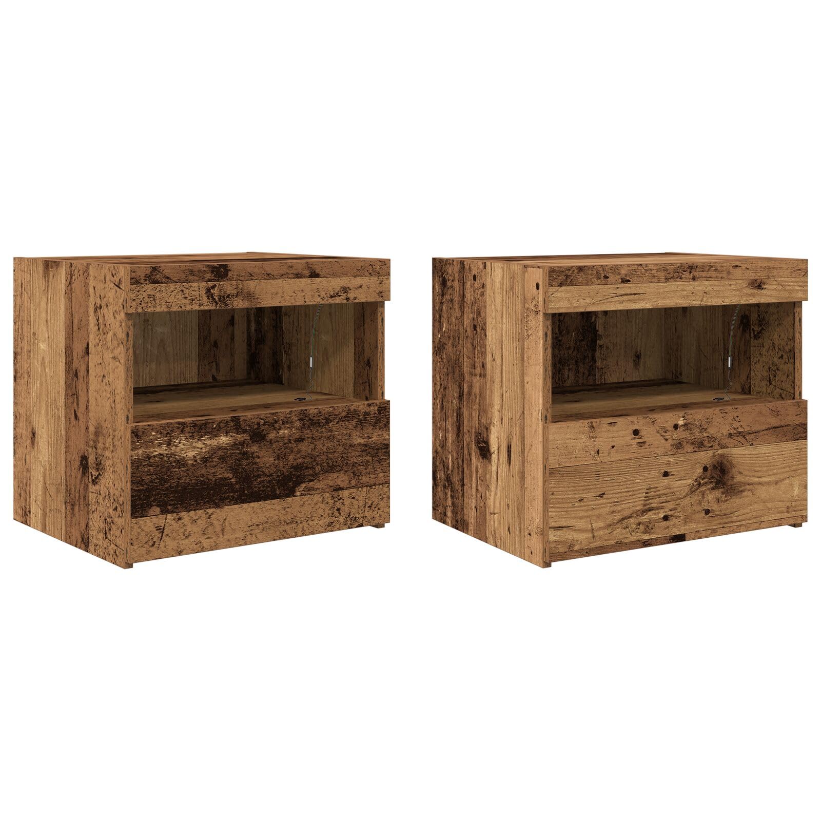 Table de Chevet Rustique en Bois pour optimiser le rangement de votre chambre