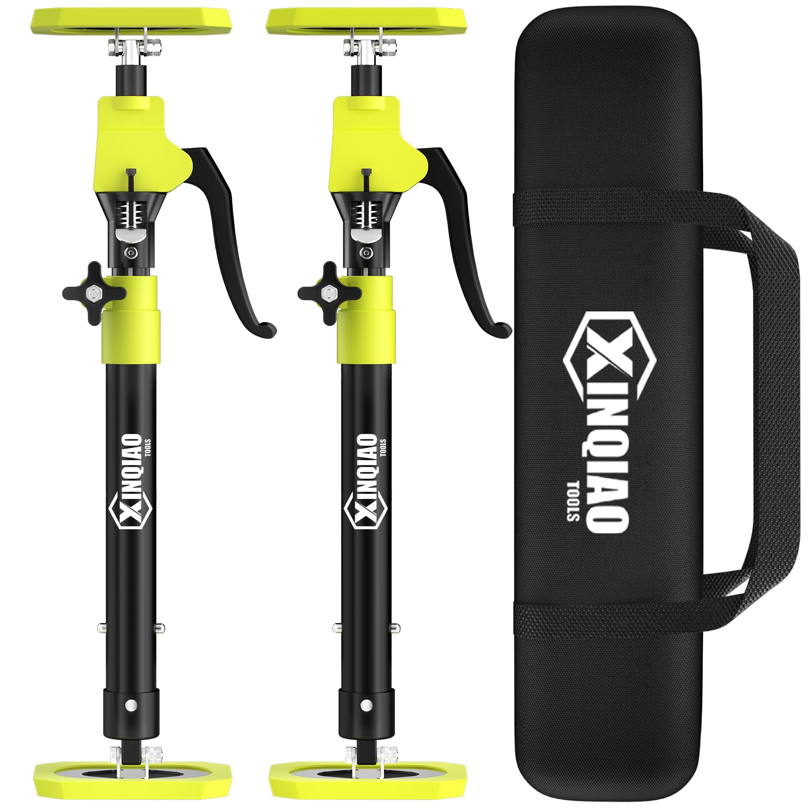 XINQIAO Cabinet Jacks for Installing Cabinets, Heavy Duty Third Hand Tool Adjustable Support Pole & Drywall Lifts from 49.2 in to 114.2 in, 2 PCS — Amazon image 10