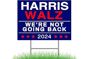 Give Harris Walz a Chance: Campaign for Better Tomorrow with Our Vibrant 2024 Yard Sign