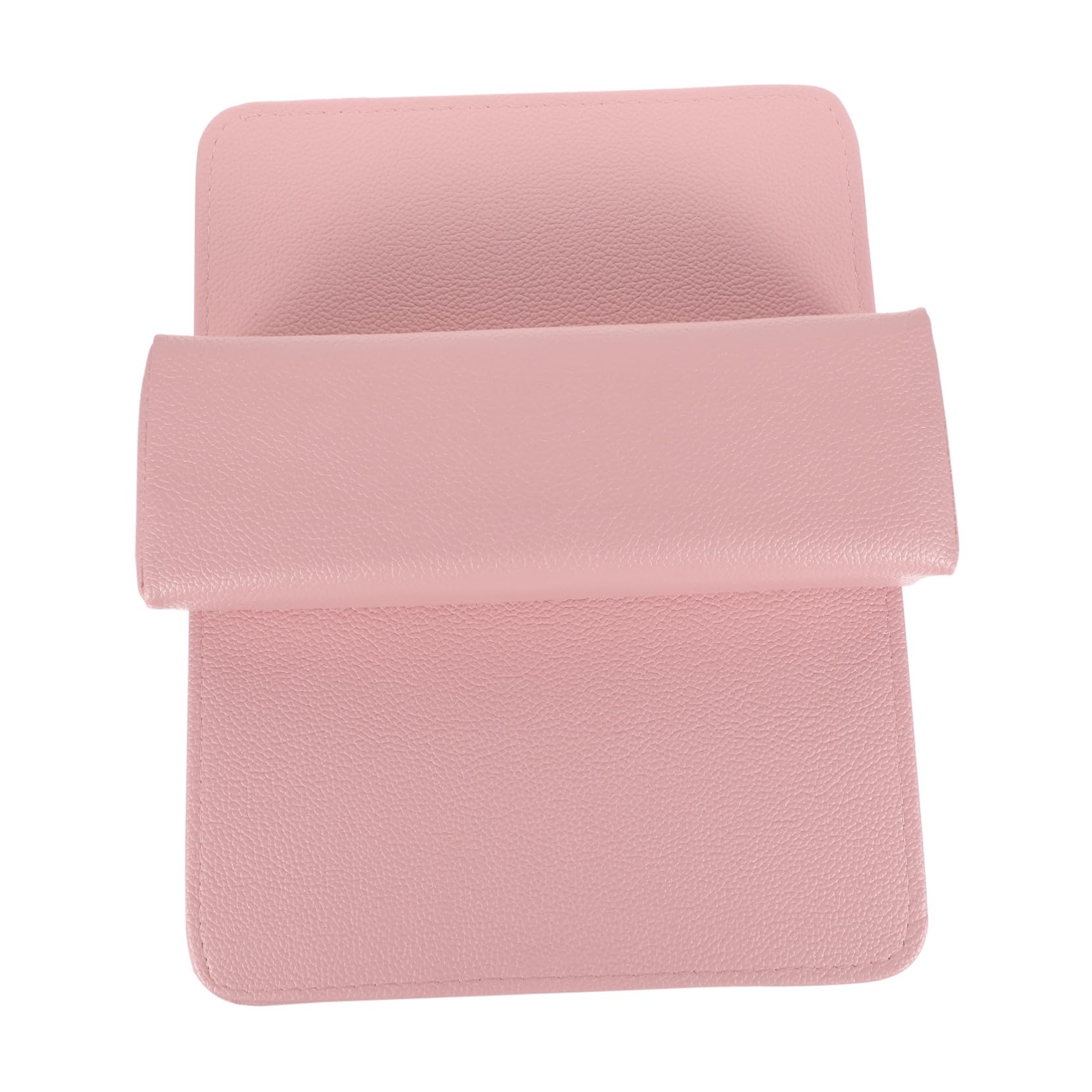 Hemobllo 2 Piezas Almohadillas Para Manicura Para Reposamuñecas Para Uñas Cuero Pu Cojín De Cuero Para Uñas Textura De Lichi Para Manicura Salones o Casa