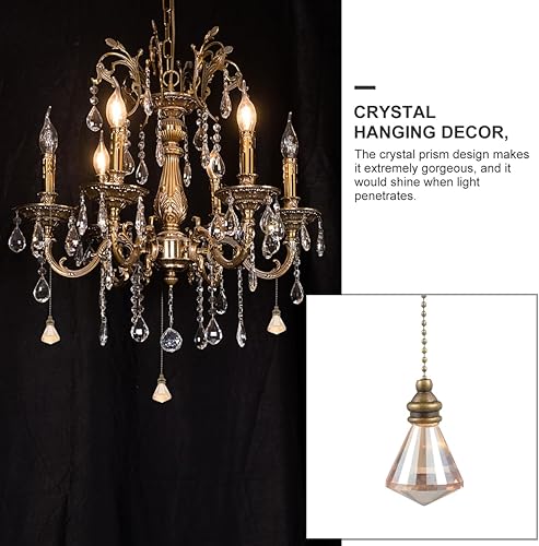 Miniatura 6 de Ventilador de techo colgante ornamento colgante decoración de ventana decoración de pared decoración de diamante ventilador de techo cadena de