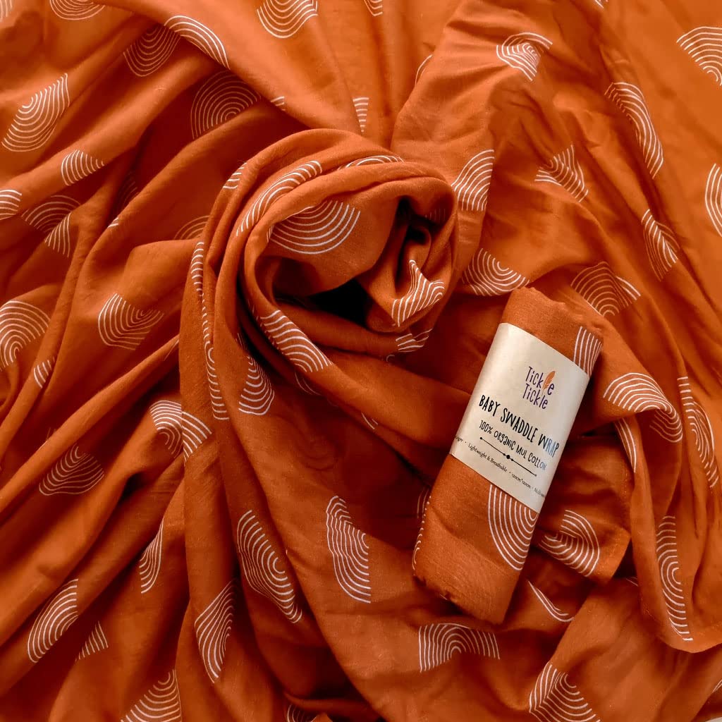 Tickle Tickle Organic Clothing Swaddle Wrap for New Born Baby Baby