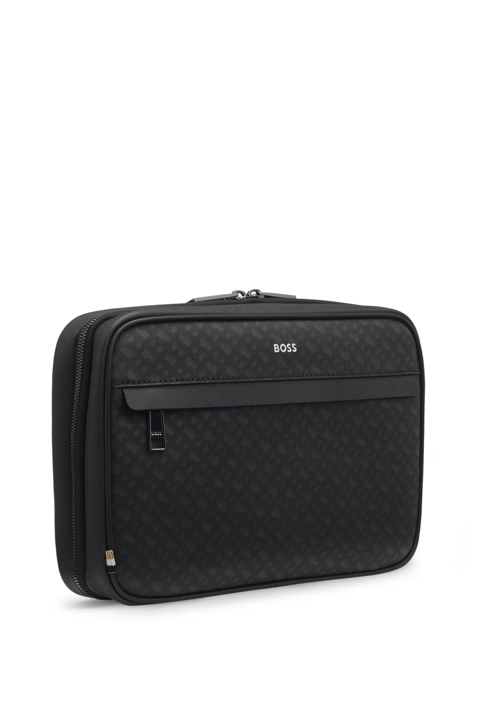 BOSS borsa da toilette Zair MN Washbag Black nero