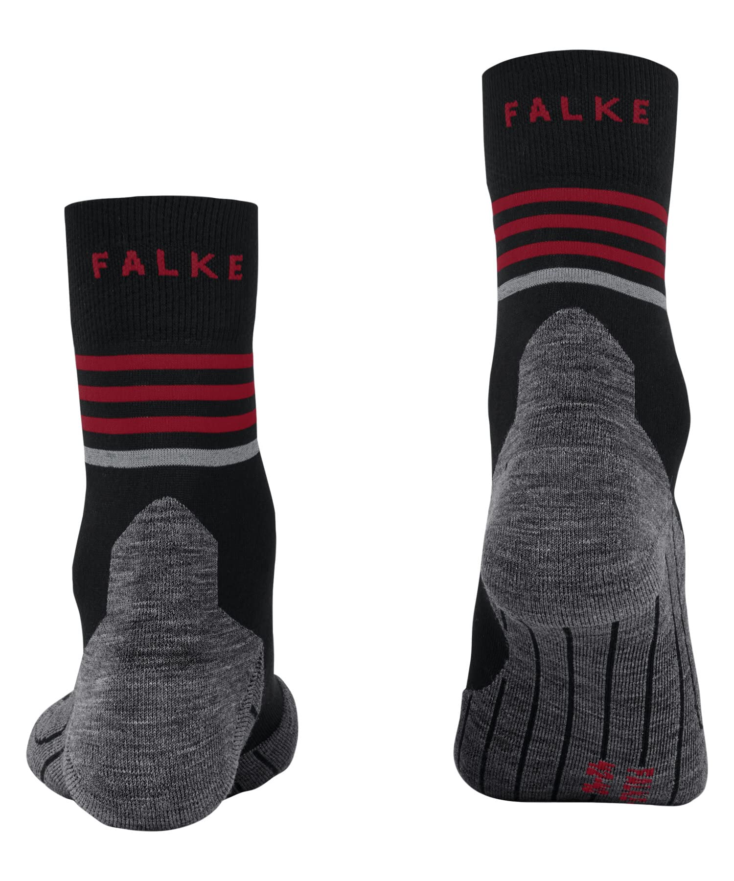 FALKE Damen RU4 Laufsocken mittelstarke Polsterung antiblasen vegan zum Sport Jogging Running schnelltrocknende atmungsaktive nachhaltige Baumwolle Funktionsmaterial 1 Paar | leichte Laufsocke mit mittlerer Polsterung