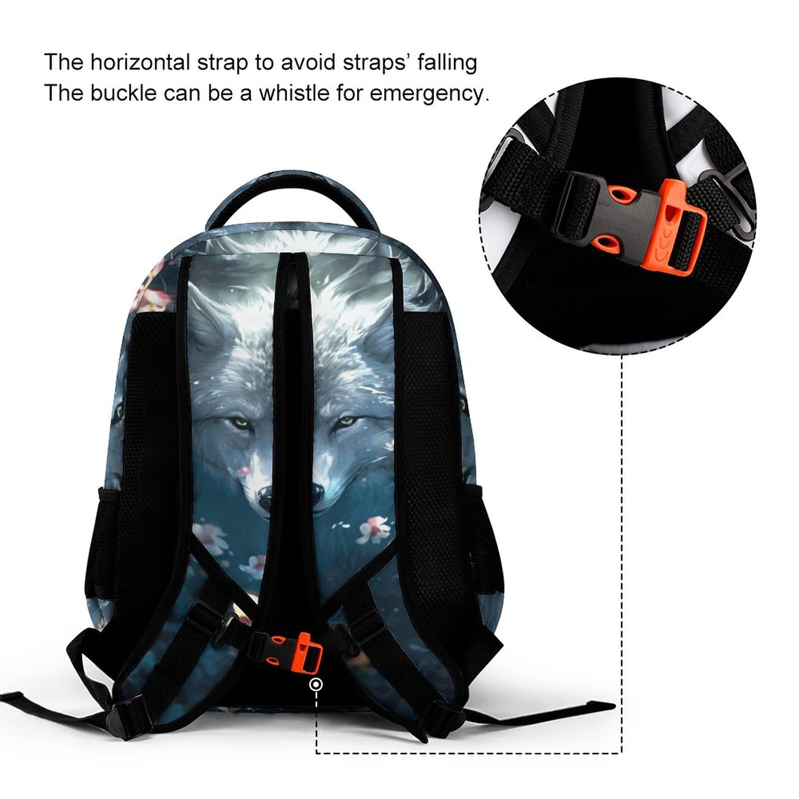 Sac À Dos Animal Lion Scolaire Garçons Adolescents Grands Sacs D'école Crack Print Filles CArtables Enfants Sacs À Dos Impression Sacs D'école Pour 8-15 Ans