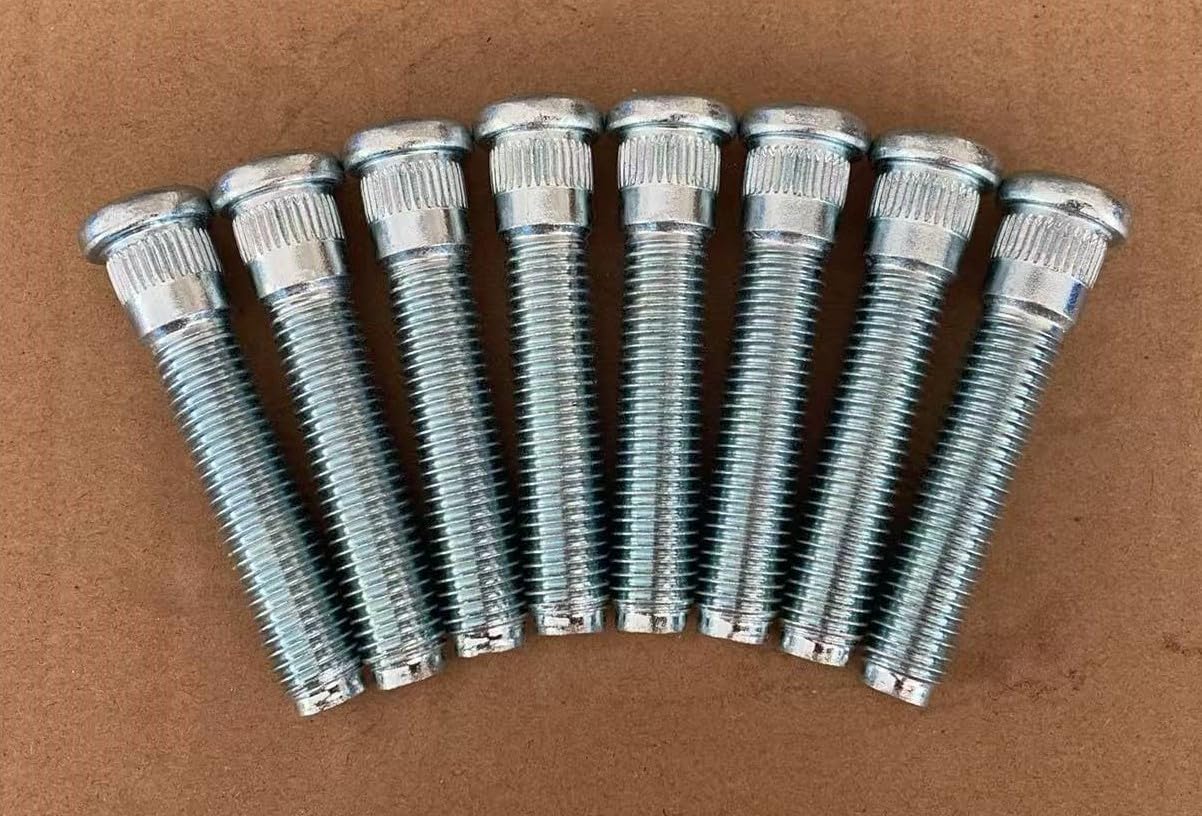 Amazon.com: 8PCS M14*2.0 Serrated Wheel Studs 610-424 15.8mm Knurl