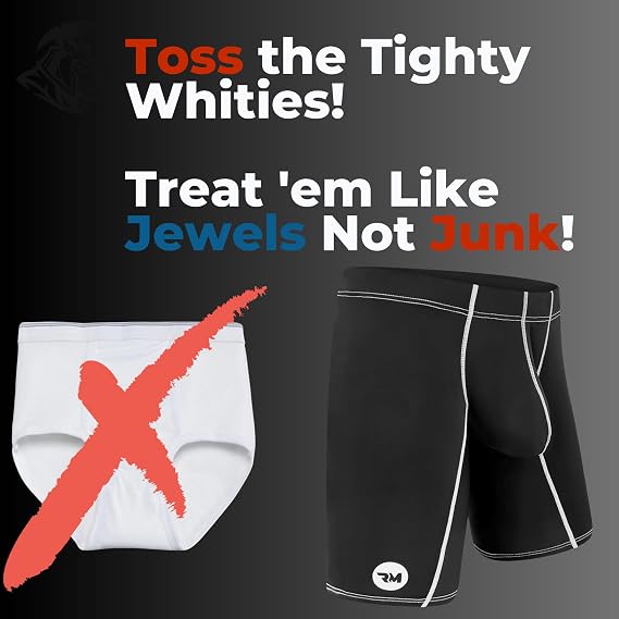 Real Men's Bulge Enhancing Pouch Underwear - 8 Pair Bundle of 9in Ice Silk Package Wrappers - Medium