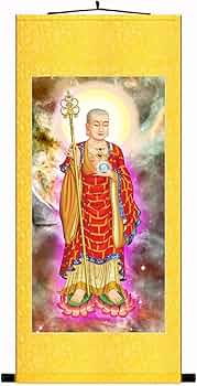 ♥掛軸　子育地蔵尊　掛け軸　骨董品　地蔵 71jKSeYP8PS._AC_UF350,