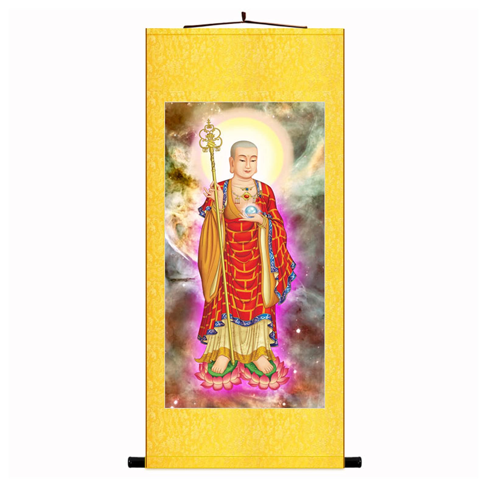 ♥掛軸　子育地蔵尊　掛け軸　骨董品　地蔵 ♥掛軸 子育地蔵尊 掛け軸 骨董品 地蔵 掛け軸や骨董品の販売