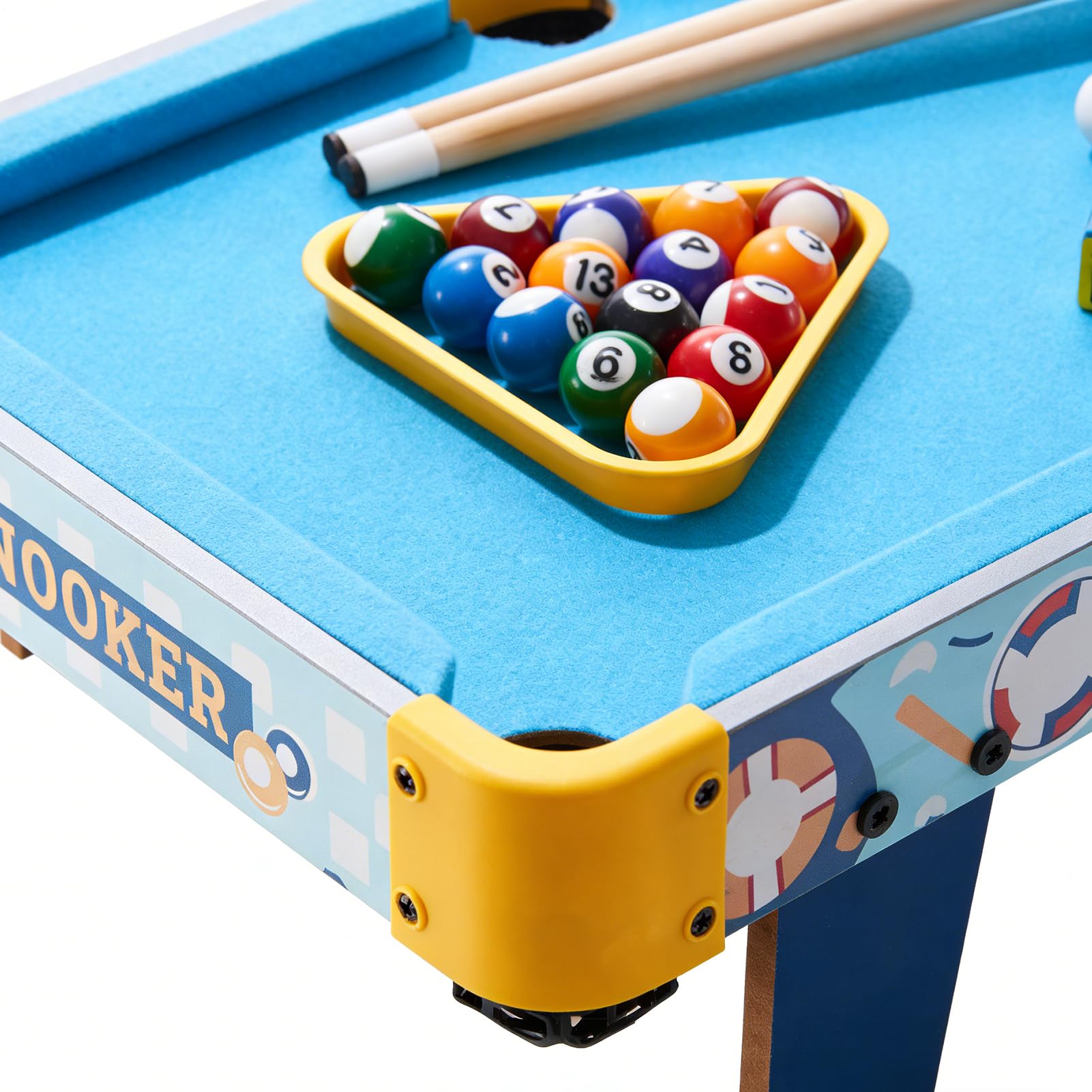 Da Biliardo per Bambini Pieghevole Portatile Divertente Educativo Giocattolo Giochi Da per Bambini Adulti Famiglia Esterno Soggiorno Festa | Accessorio Interattivo per Gioco E App