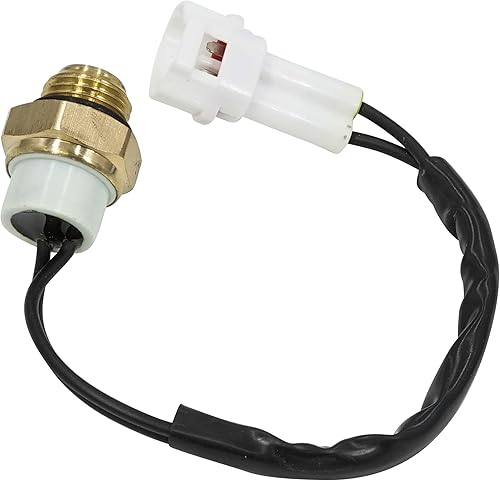 Miniatura 3 de Caltric Interruptor de sensor térmico de calor compatible con Suzuki King Quad 300 LT-F4WDX 1991-1998