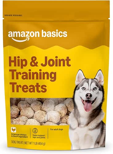 Amazon Basics Chicken Flavor Hip & Joint Training Treats for