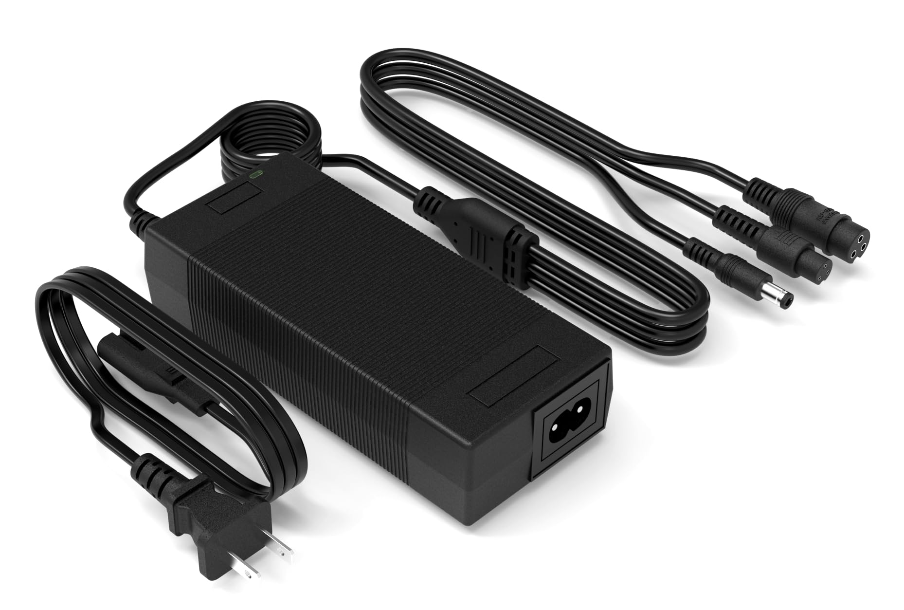 WOJIADA 29.4V 2A 3Plugs Electric Scooter Charger, 3-in-1 Plugs Replacement for 25.2V 25V Lithium E-Bike Scooter gotrax,hiboy,Jetson