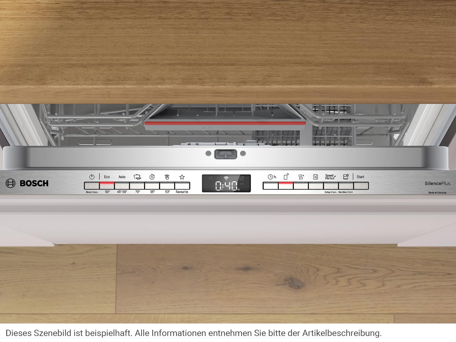 Bosch SMV4HBX07E Vollintegrierter Einbaugeschirrspüler