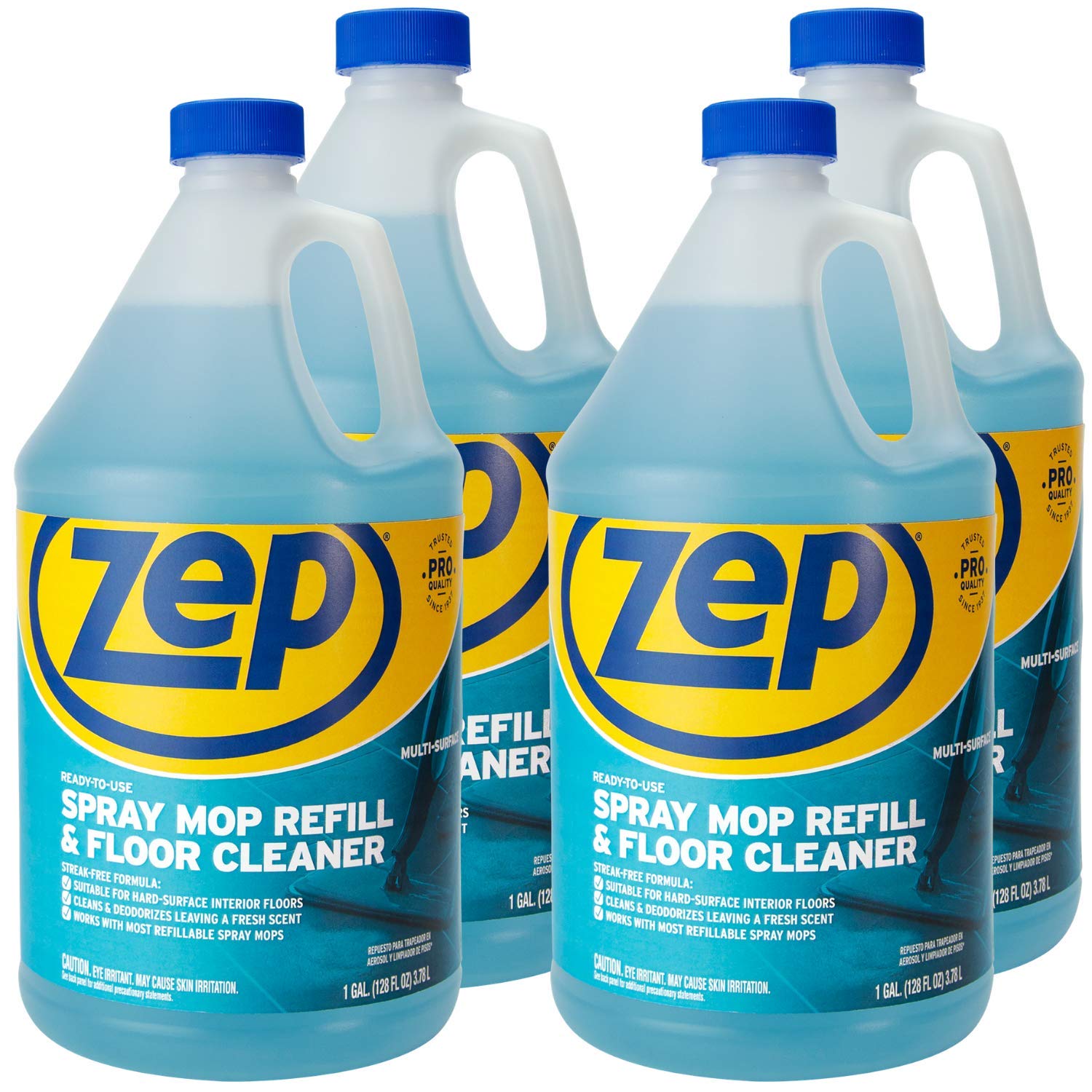 Buy Zep Industrial MultiSurface Floor Cleaner 1 Gallon, (Case of 4