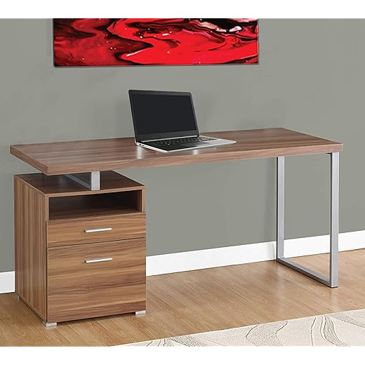Lakdi Home Office Computer Study Table 3 Drawers