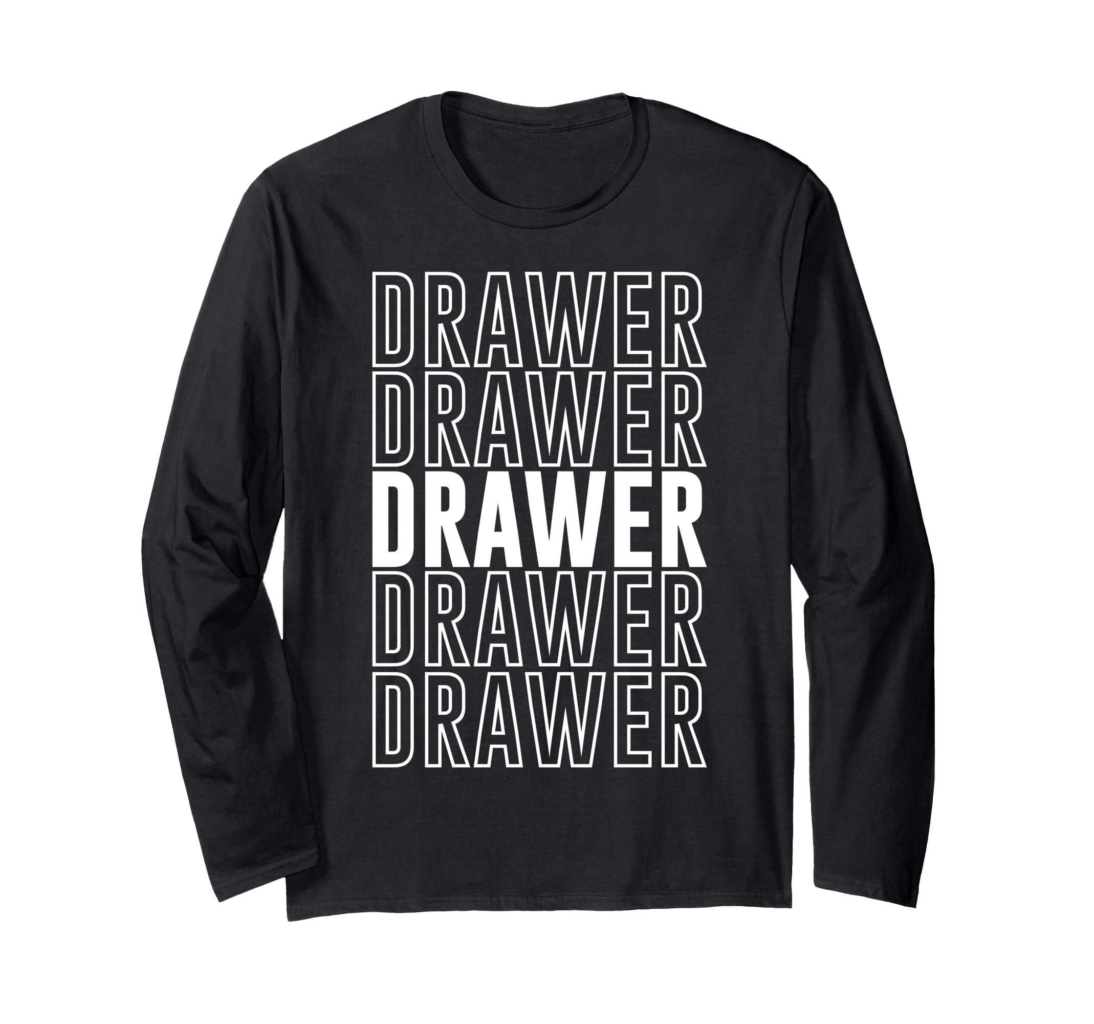 ［draw drawers ］long sleeve Tshirts Amazon.com: Drawer Long Sleeve T-Shirt : Clothing, Shoes