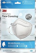 3M™ Filtering Barrier Face Covering, AFFM-5, One Size, 5-Pack