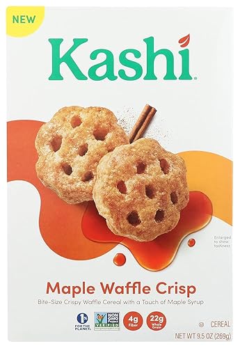 Miniatura 3 de Generic Kashi - Tamaño de bocado orgánico Sabor crujiente de gofre de arce Orgánico USDA Sin OGM Granos integrales Certificado Kosher 9.5