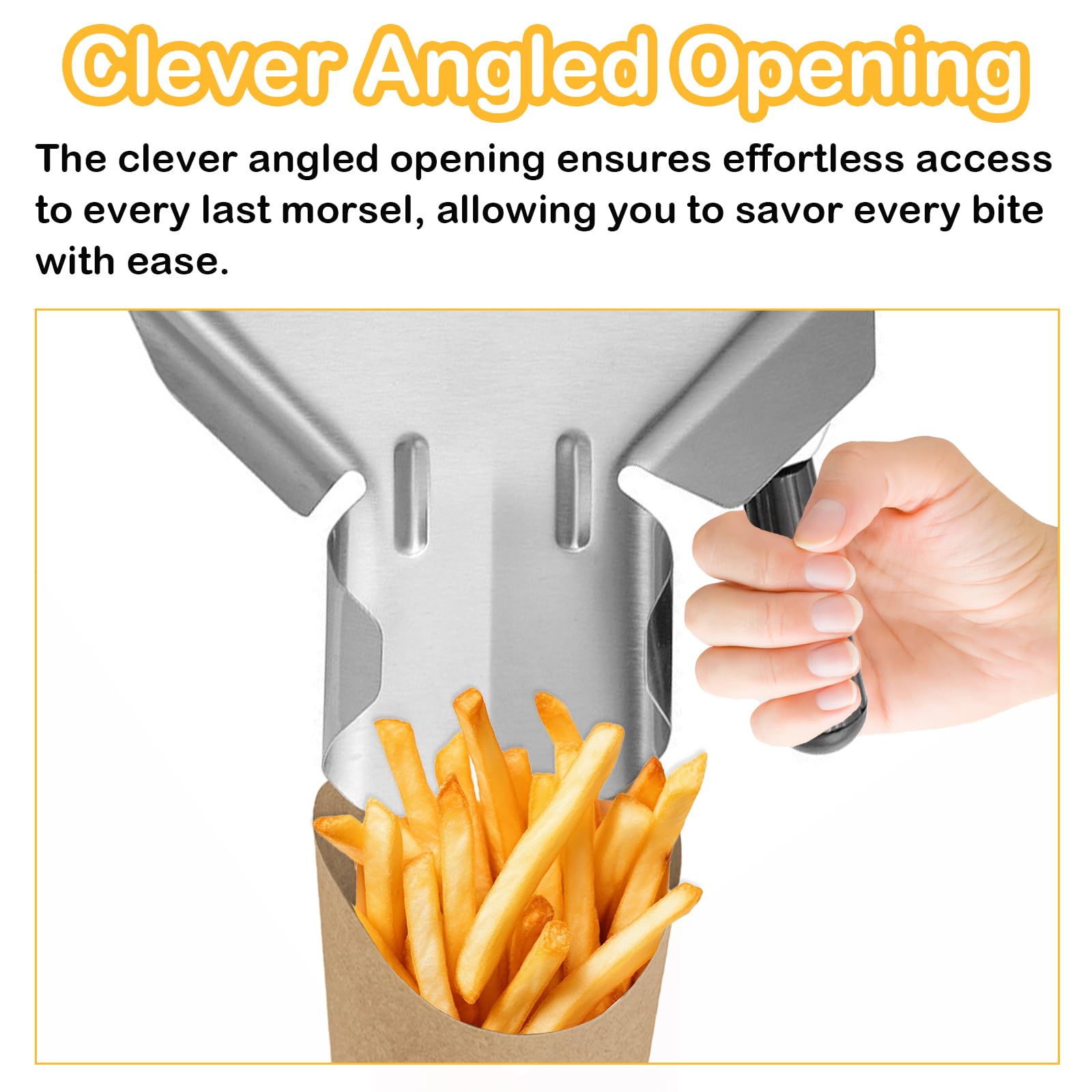 50/100 Set 14oz Disposable Charcuterie Cups, Kraft Paper French Fries Holder For Waffles Chips Pop I.1104128993