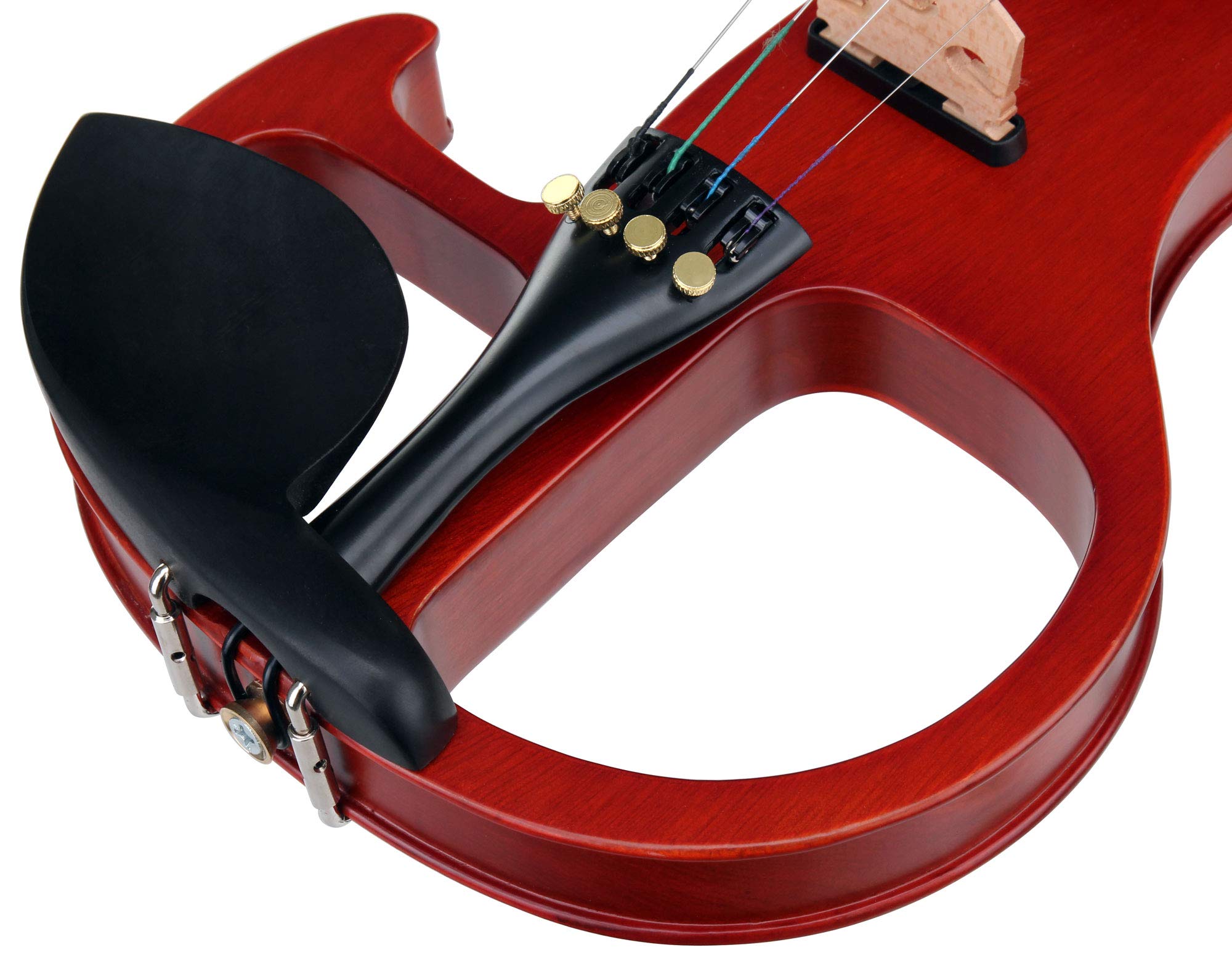 Classic Cantabile EV-90 E-Violon (violon électrique avec micro, épicéa/érable/ébène) naturel mat