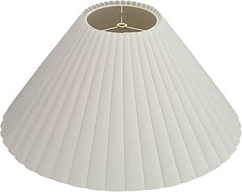 Large Box Pleat Empire Lamp Shade 7