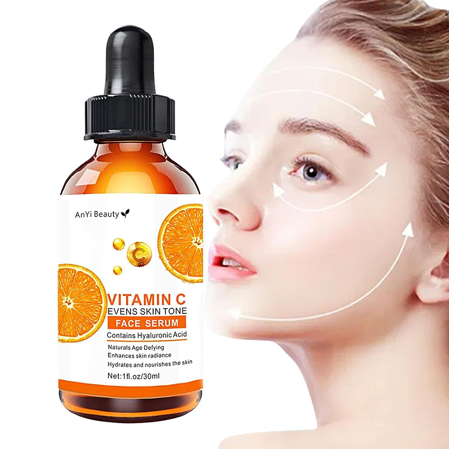 Essence Vitamin C for Skin Organic Vitamin C Brightening Essence for Radiant Thrust 350 ml Moisturizing Daily Skin Care for Most Skin Types Men and Women