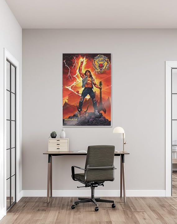 Stranger Things 4 - TV Show Poster (Hellfire Club Rock God - Eddie Munson) (Size: 24 x 36) (Laminated Poster)