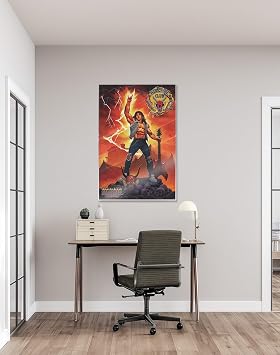 Stranger Things 4 - TV Show Poster (Hellfire Club Rock God - Eddie Munson) (Size: 24 x 36) (Laminated Poster)