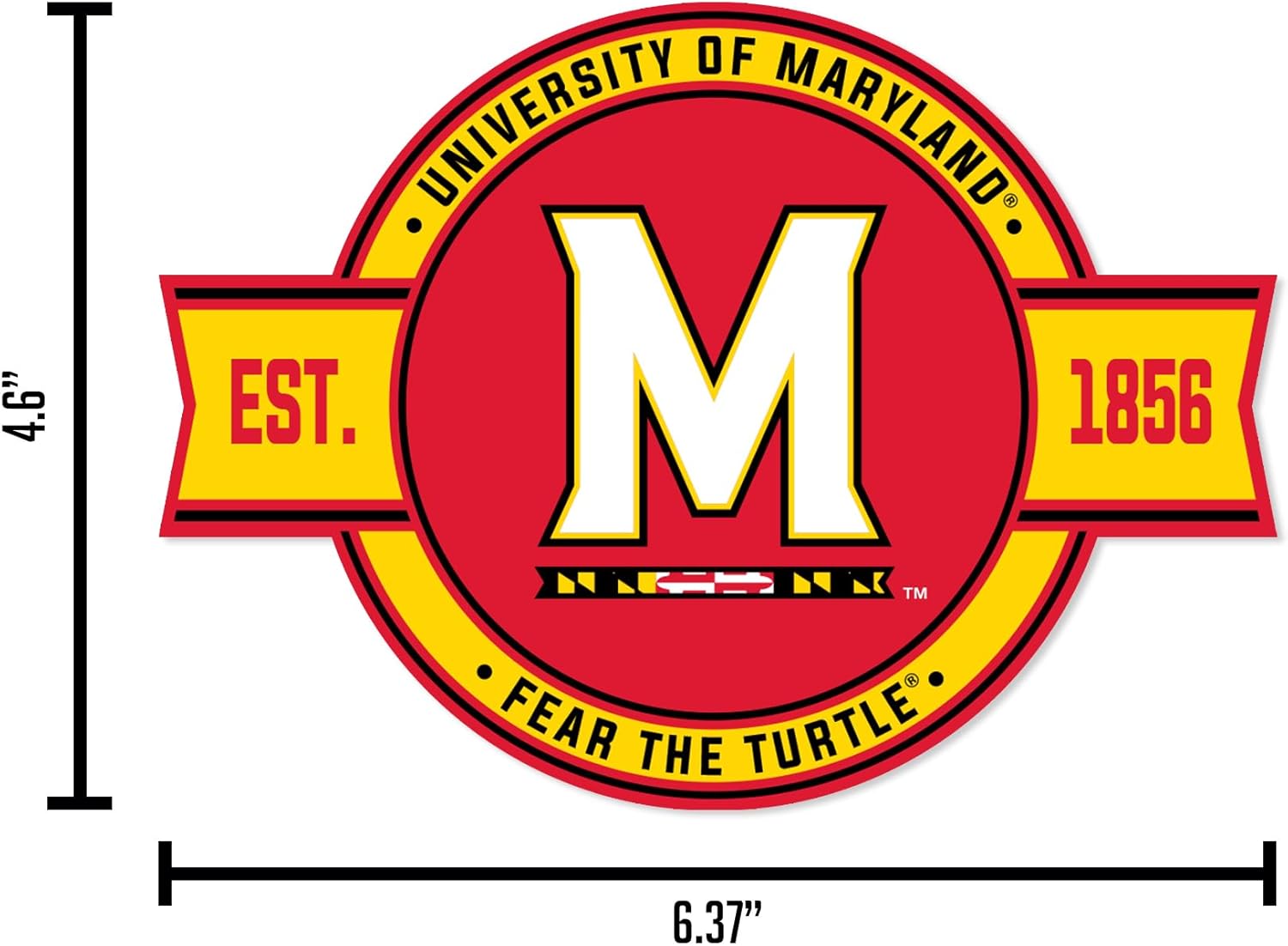 Rico Industries NCAA Standard Badge Magnet - for Car, Fridge - Image 7