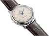 Orient Bambino RA-BB0003Y30B 38.4mm Automático Mecánico Vestir Hombre Esfera Marfil Caja Acero Inoxidable Correa Cuero Marrón Cristal Mineral Abovedado Fondo Exhibición 5
